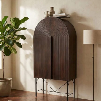 Exclusive Handcrafted Solid Wood Tallboy Cabinet