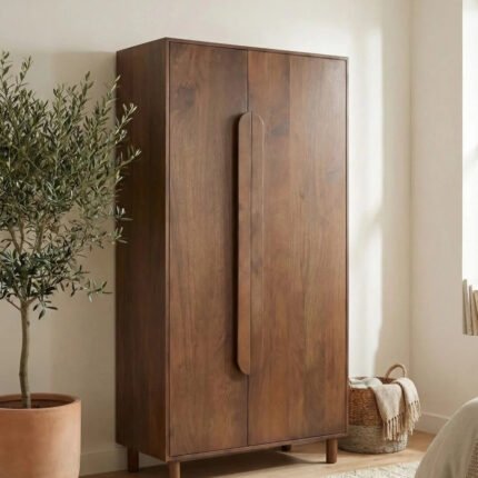 Exclusive Wood Wall-Mounted Cabinet