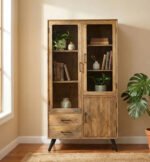 French-style wooden cabinet for luxury interiors (Solid Wood )