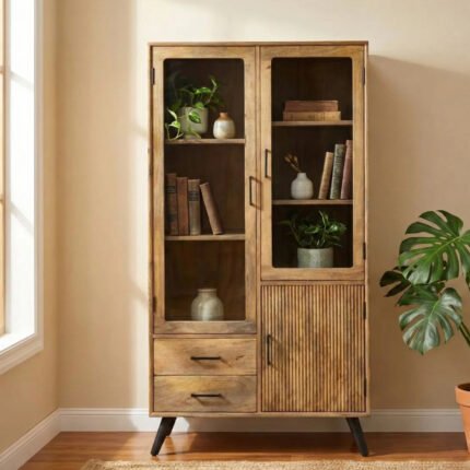 French-style wooden cabinet for luxury interiors (Solid Wood )