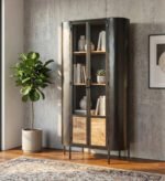 Luxury French Style Wooden Cabinet (Solid Wood )