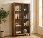 Slim Stash Cabinet in Solid Wood – Smart Storage for Small Spaces