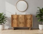 Exclusive Handcrafted Wood Stow, Show Cabinet