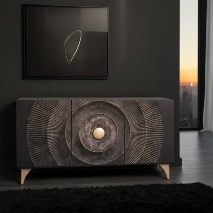 Exclusive Handcrafted Wooden Modern Heritage Sideboard