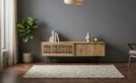 Exclusive Modern Wooden Entertainer Sideboard for Dining Room