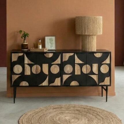 Exclusive Wooden Credenza Sideboard Cabinet for Modern Homes