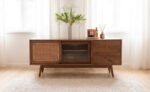 Exclusive Handcrafted Modern Scandinavian Sideboard for Living Room