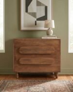 Exclusive Wood Linen Storage Cabinet
