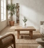 Exclusive Wood Rectangle Coffee Table