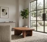 Handcrafted Solid Wood Foot Table