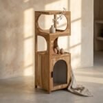 Elegant solid wood craftsmanship with natural finish (Mango Wood )