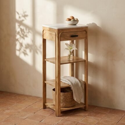 Forest Edge Shelf in Solid Wood