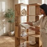 Handcrafted solid wood floating shelf - Image 2