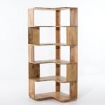 Handcrafted solid wood floating shelf