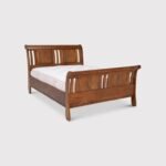 Exclusive Handcrafted Wooden High-Frame Bed - Image 4