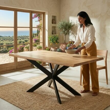 Exclusive Urban Wood Dining Table