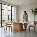 Handcrafted Luxury Zen Harmony Wooden Table - Image 2