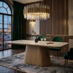 Handcrafted Luxury Zen Harmony Wooden Table