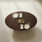 Handcrafted Solid Wood Vintage Lounge Table