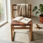 Stylish Comfortable Fabric Accent Chair