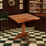 Exclusive HandCraft Artisan Acacia Bar Table - Image 3