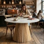 Exclusive Handcrafted Earthy Luxe Bar Table - Image 2