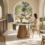 Exclusive Handcrafted Earthy Luxe Bar Table - Image 3