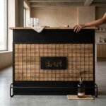 Exclusive Handcrafted Wooden Heritage-Style Bar Cabinet - Image 3