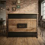 Exclusive Handcrafted Wooden Heritage-Style Bar Cabinet