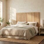 Handcrafted premium solid wood Headboard