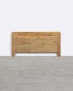 Handcrafted Solid Wood Bed Headboard - Image 9