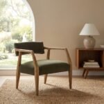 Exclusive Modern Wooden Accent Chair - Image 3
