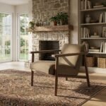 Exclusive Modern Wooden Scandinavian Chair for Home - Image 3