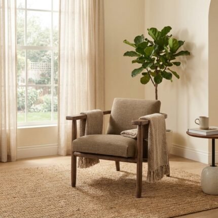 Exclusive Modern Wooden Scandinavian Chair for Home