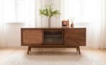 Exclusive Handcrafted Modern Scandinavian Sideboard for Living Room