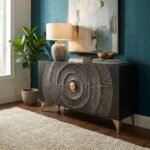 Exclusive Handcrafted Wooden Modern Heritage Sideboard - Image 2