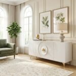 Solid Wood Golden Horizon Cabinet - Image 3