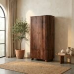Handcrafted Solid Wood Chalet Collection Cabinet - Image 7