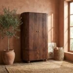 Handcrafted Solid Wood Chalet Collection Cabinet - Image 6