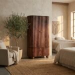 Handcrafted Solid Wood Chalet Collection Cabinet