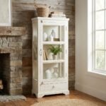 Exclusive Slim Stash Cabinet – Sleek Storage with Style (Solid Wood)