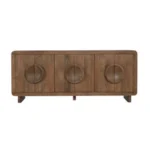 Rustic Plank Sideboard, Modern Edge Sideboard