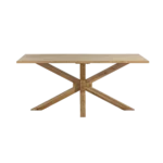 Solid Veined Wood Coffee Table - Image 5
