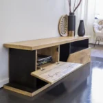 Modern Gathering Sideboard for Dining Room (Solid Wood) - Image 4