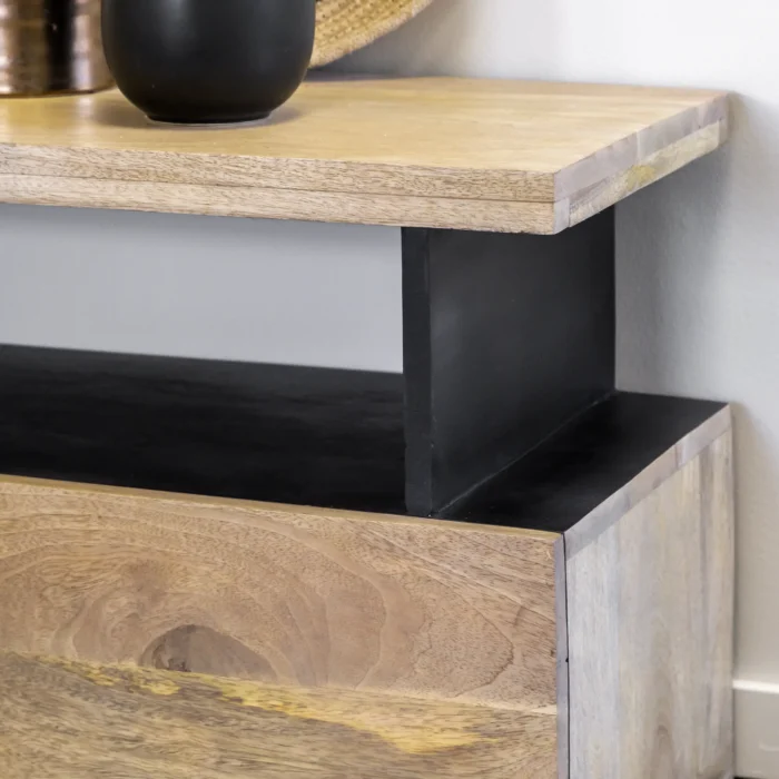 Modern Gathering Sideboard for Dining Room (Solid Wood) - Image 5