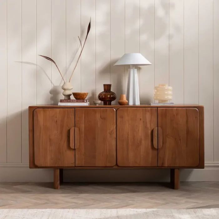 Handcrafted Solid Wood Drift Chest Sideboard - Image 2