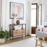 Solid Wood Handcrafted Side Luxe Console