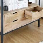 Solid Wood Handcrafted Side Luxe Console - Image 5
