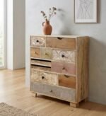 Versatile Wooden Storage Cabinet – Space-Saving Home Solution