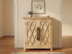 Elegant Handcrafted Wooden Console Cabinet – Luxury Furniture